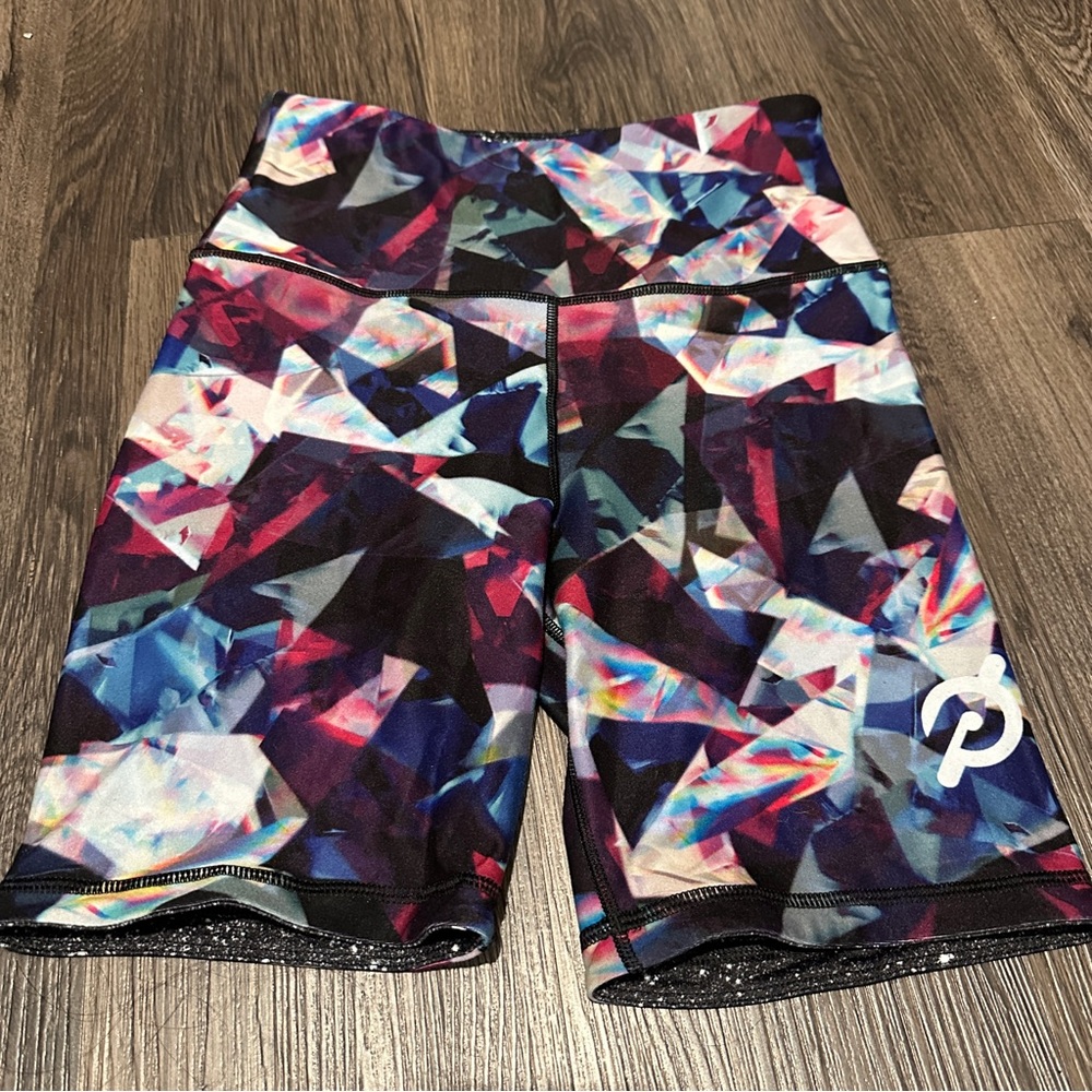 Peloton Bike Shorts - Small - “Jewels in Space” Galaxy print